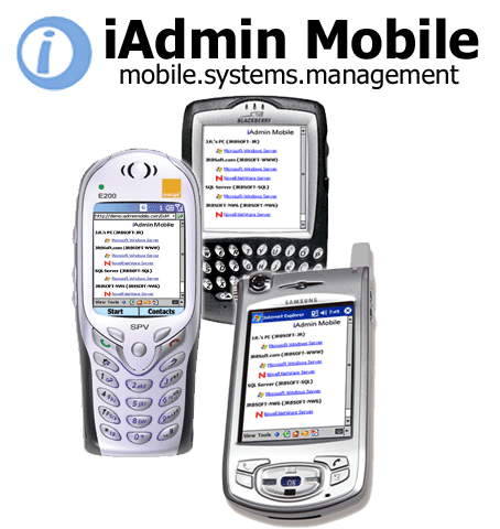IAdmin Mobile Screenshot